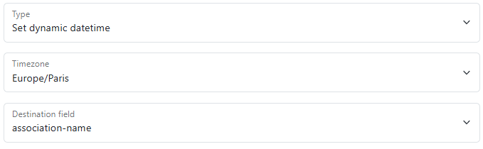 Bynder dynamic datetime rule