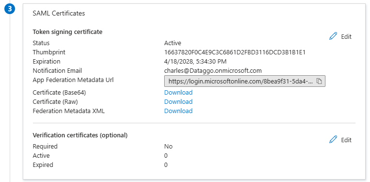 Azure Certificates
